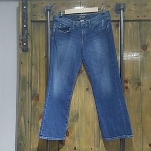 LUCKY BRAND CROPPED DENIM JEANS SIZE 8